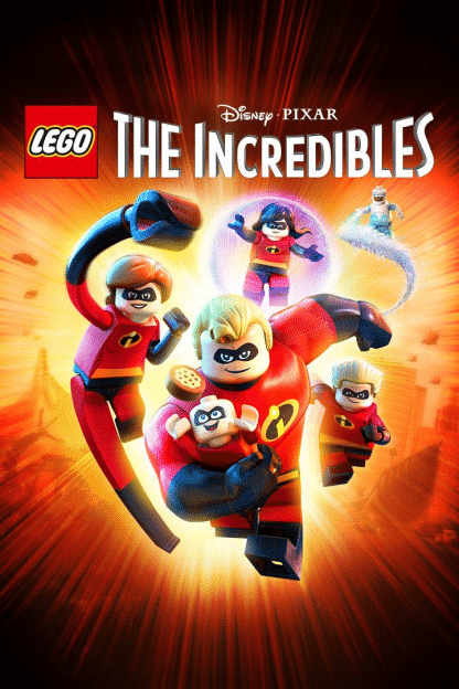 lego the incredibles front cover