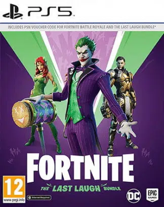 Fortnite the last laugh bundle PS5 cover