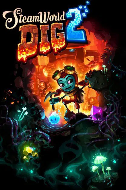 steamworld dig 2 cover