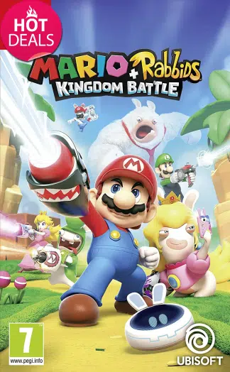 mario rabbids kingdom battle switch hot deal cover