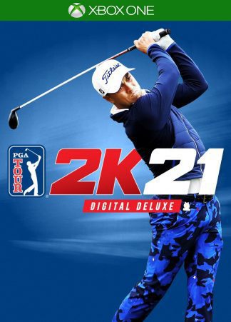 pga tour 2k21 deluxe edition xbox one cover
