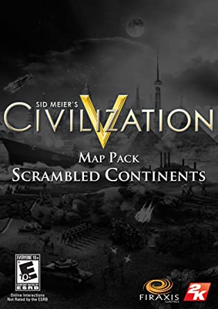 Sid Meier's Civilization V - Scrambled Continents Map Pack DLC Steam CD Key