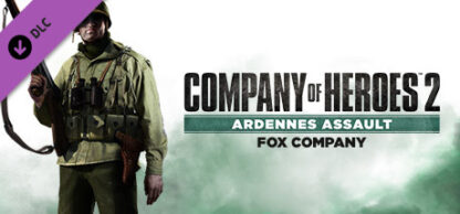 Company of Heroes 2 - Ardennes Assault Fox Company Rangers DLC Steam CD Key