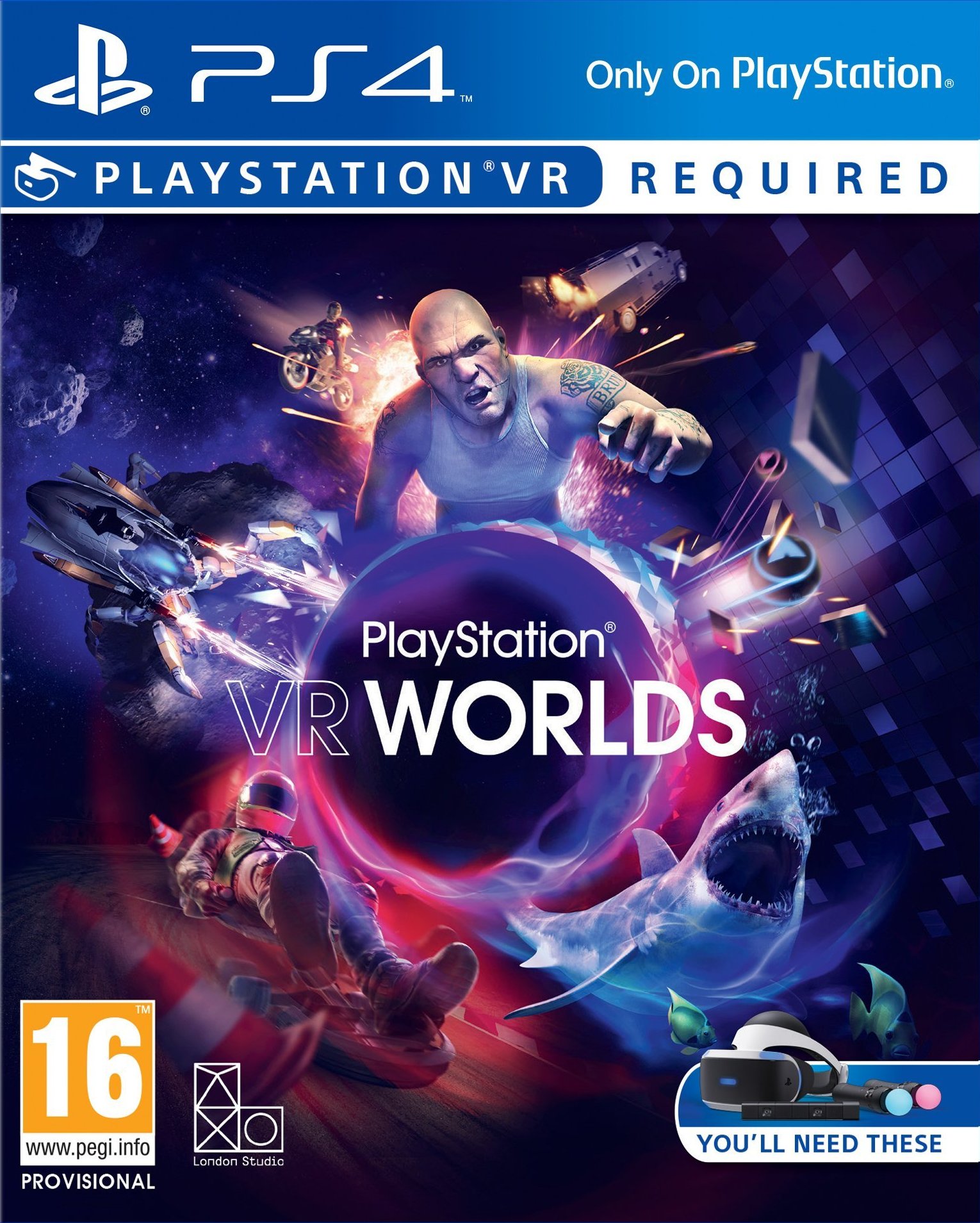 PlayStation VR Worlds EU PS4 Key Serial