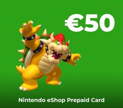 Nintendo eShop Prepaid Card u20ac50 EU Key
